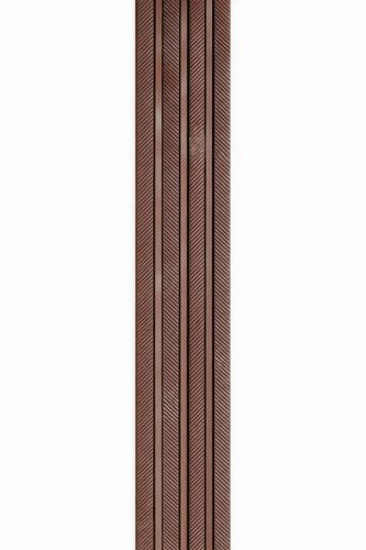 Beltéri falpanel 2900x119 mm - barna bordázott mintás