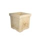 Jován Firenze Kocka Váza Bézs (35cm)JOV030/Bézs