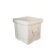 Jován Firenze Kocka Váza Fehér (35cm)JOV030/Fehér