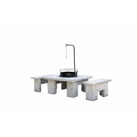 Jován Innova Familia Grill szett 2 paddal, szürke