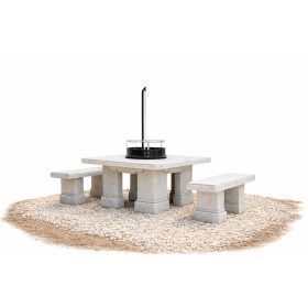 Jován Monarchia Grill Szett Fehér