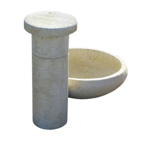 Jován Trend kerek kút alacsony, fehér (JOVKU018/fehér)