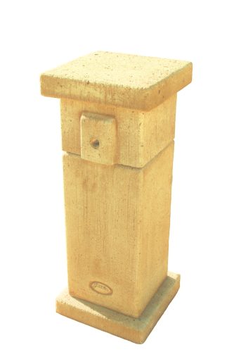 Jován Innova szögletes kútoszlop alacsony, bézs (JOVKU025/bézs)