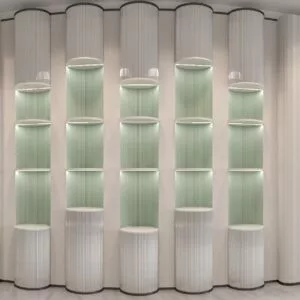 JP Decor 3D flex falpanel - Green 2800x1200x9mm