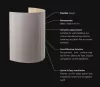 JP Decor 3D flex falpanel – Concrete 2800x1200x9mm