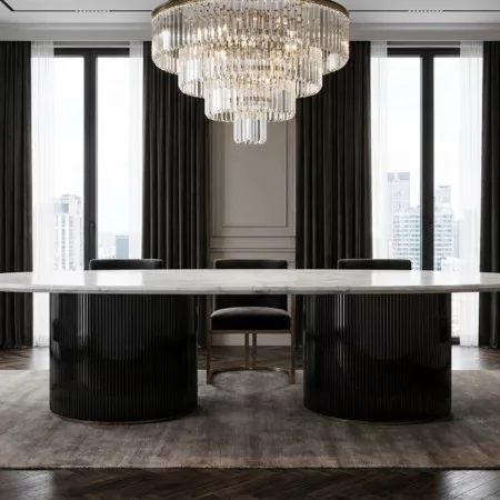 JP Decor 3D flex falpanel - Piano Black 2800x1200x9mm