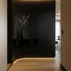 JP Decor vízfodros flex falpanel – Piano black wave 2800x1200x9mm