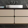 JP Decor vízfodros flex falpanel – Piano black wave 2800x1200x9mm