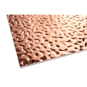    JP Decor vízfodros flex falpanel – Metallic Bronze Wave 2800x1200x9mm