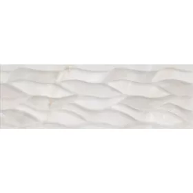   Keros Tajmahal Decorado Hojas Onix falburkoló 25x75 cm (KER21)