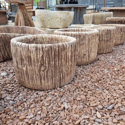 Lonkai Kéreg váza kerek 30 cm (LON103)