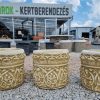 Lonkai Római váza sárga 35cm (LON1)