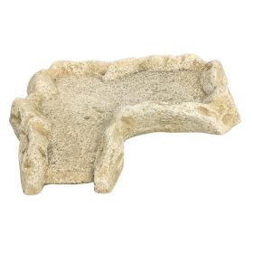 Csobogó elem tufás, jobbos tálca elem (7.)