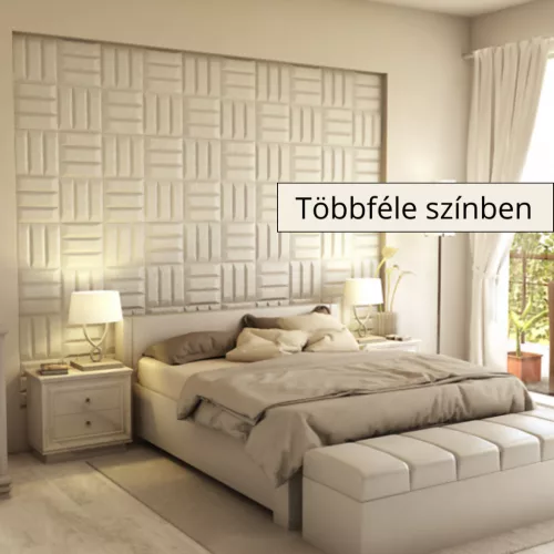 Literole 3D falpanel 60x60cm - Jaffa sárga