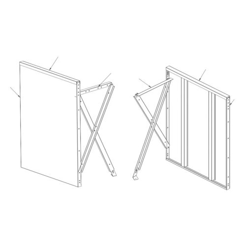 TIERRA PANEL POOL modulpaneles, süllyesztett víztükrű medence, 6,0 x 3,0 x 1,5 m, kék fóliával (MPP106)