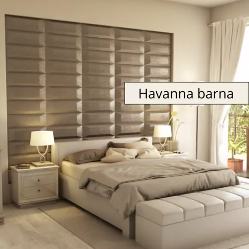 Marbore 3D falpanel 60x20cm - többféle színben