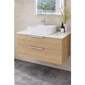   Nola alsó szekrény+modó 90cm - Natúr tölgy+magasfényű fehér