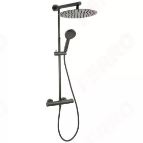 Ferro Tervi termosztátos zuhanyszett 3F gunmetal