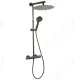 Ferro Tervi termosztátos zuhanyszett 3F gunmetal