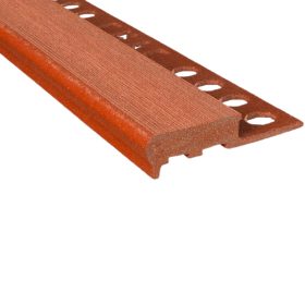   Emac csúszásmentes lépcsőszegély 12 mm/2,50 m terra - 131