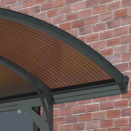 Autóbeálló Victoria 5000 szürke