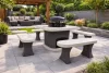 Onyx kerti grill szögletes 100 cm 4 pad + párna