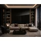 Beltéri SPC falpanel 2800x1220x4 mm-Black Gold Gloss