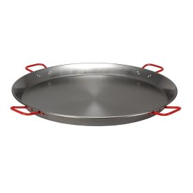 Paella sütő tál polírozott, vas 90 cm