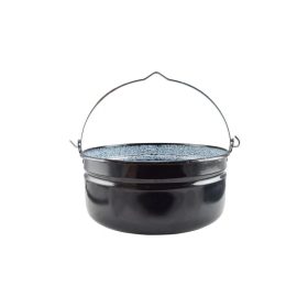 Halfőző zománcozott 14 liter, egyenes oldalú