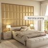 Paruma 3D falpanel - Korona arany
