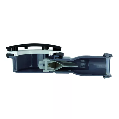 R400 SLIM Black fekete zuhanytálca szifon