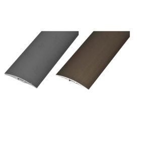   Alumínium burkolatváltó élvédő profil 41/2,70 m öntapadós többféle színben