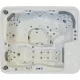 VitalSpa Bali jakuzzi 231x195x90cm