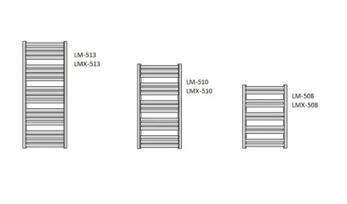 Enix Lamelo színes radiátor 544x1043mm LMX-510 SKU-002643)