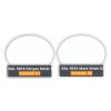 Enix Focus Radiátor fehér 595x1742mm FX-617 (SKU-002869)