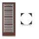 Enix Wezyr fehér radiátor 500x620mm WEZ-506 (SKU-002801)