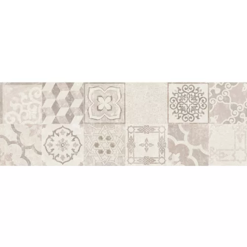 Savoia Mystone Cementina Beige dekor falburkoló 25x75 cm (SMSER07)