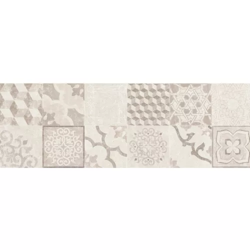 Savoia Mystone Cementina Beige dekor falburkoló 25x75 cm (SMSER07)