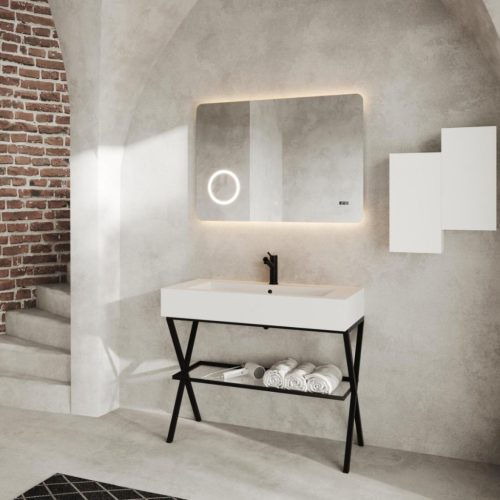 Savinidue inteligens tükör LED téglalap alakú 100x70 cm (SPR206)