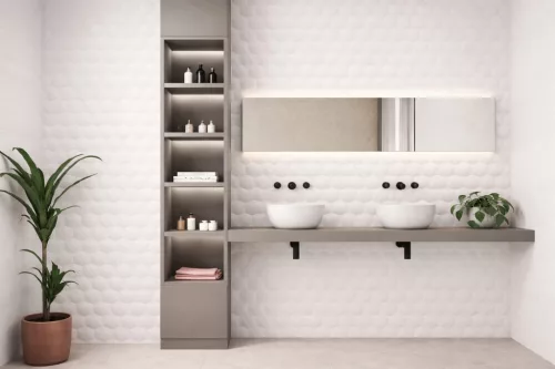 Zafiro Polar White Hexa 30x90 I.o. 1,08m2/