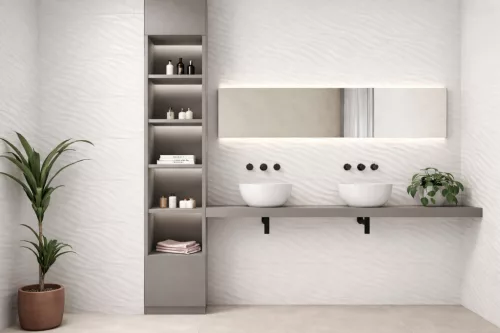 Zafiro Polar White Spiral 30x90 I.o. 1,08m2/