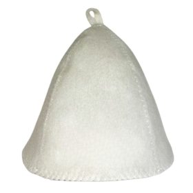 Szaunasapka hímzés nélkül, világos