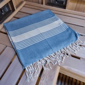 Padkendő vastag csíkos, HF, sötétkék