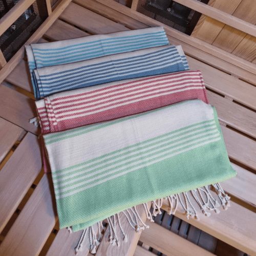 Padkendő vastag csíkos, HF, sötétkék