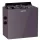 HARVIA QUBIC BQ45 black 4.5 kW szaunakályha beépített vezérléssel (T0105-006)