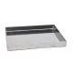 Víztálca négyszög 300x300x30 mm pld. Harvia Vega Compact kályhákhoz (T0123-001)