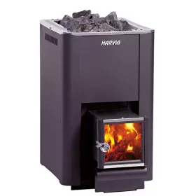  HARVIA Pro 20 SL fatüzelésű szaunakályha falátvezető idommal (T0124-026)