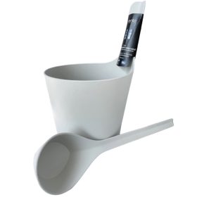 Rento biokompozit fehér dézsa + kanál 7 l