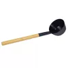 Szauna szett alu&bambusz, Fekete (T0302-068)