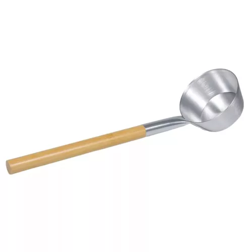 Szauna szett alu&bambusz, Ezüst (T0302-069)